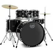Mapex Comet Series Compact 20 Fusion Schlagzeug Dunkelschwarz