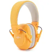 Gear4Music Farbige Gehörschützer für Kinder von Gelb