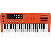 Gear4Music VISIONKEY-1 Tragbares Mini-Keyboard mit 37 Tasten Orange