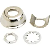 Fender Buchsenabdeckung für Telecaster Nickel