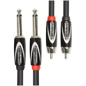 Roland Doppelkabel — Klinke-Cinch 3 ft / 1 m