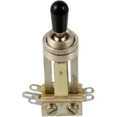 Switchcraft EP-4367-000 LP gerader Kippschalter Nickel