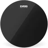 Evans Hydraulic schwarzes Bass Drumfell 22"