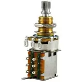 AllParts 500K Push/Push Potentiometer mit logarithmischer Kennlinie