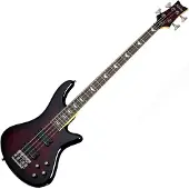 Schecter Stiletto Extreme-4 Bassgitarre Black Cherry