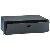 Adam hall 19-Rackbox mit Schnappverschluss 3 HE