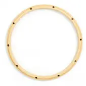 Gibraltar hardware Gibraltar 14" 10 Lug Holz Hoops Batter Seite
