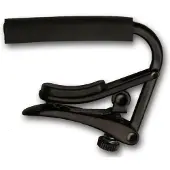 Shubb C1k Capo Noir Kapodaster f. Westerngitarre schwarz verchromt