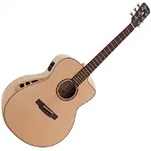 Hartwood Sonata Jumbo Westerngitarre mit Pickup Natural