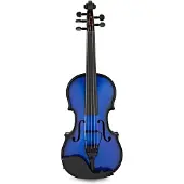 Glasser Bows Glasser AEX Akustische Elektrische 5 Saiten Violine Blau