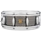 Gretsch drums Gretsch Full Range-Serie – Gehämmerte 14 x 5"-Stahl-Snaredrum Schwarz