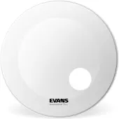 Evans EQ3 Resonant Beschichtetes weißes Resonanzfell für Bass Drum 22