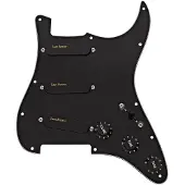 Lace Pickups Lace Sensor Gold geladen Pickguard SSS Black