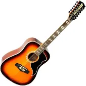 Eko guitars Eko Ranger XII VR 12-Saiter Elektroakustik Honey Burst