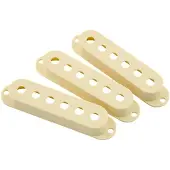 Fender Pickup-Abdeckungen für Road Worn Stratocaster Aged White (3)