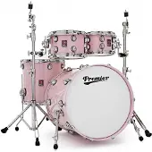 Premier Genista 4-teiliger 22"-Ahornkesselsatz Pink