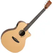 Tanglewood TM6CE Metropolitan Auditorium Venetian Cutaway Elektroakustisch Koa