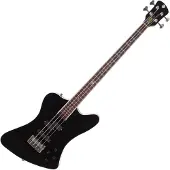 Spector Euro X Aktiv-Bass massiv schwarz glänzend