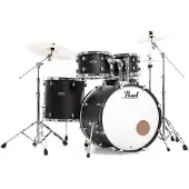Pearl Decade Maple 22"-Am.-Fusion-Kesselsatz mit Hardware Slate Black