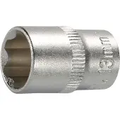 SW-Stahl STECKNUSS 6KT 1/4 13