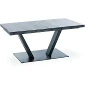 Niehoff Prano Ausziehtisch Aluminum/Glas 180/240x100 cm
