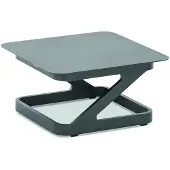 Niehoff Quattro Beistelltisch Aluminium 52x52 - 70x70 cm