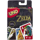 Mattel Games UNO The Legend of Zelda, Kartenspiel, Abwurf, 7 Jahr(e)