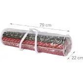Relaxdays 2x Geschenkpapier-Aufbewahrung