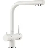 BLANCO Küchenarmatur mit Filterfunktion FONTAS II silgranitweiß matt 523134