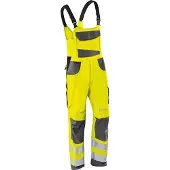 Kübler Latzhose gelb/anthrazit Gr. 62