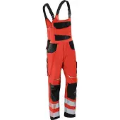 Kübler Latzhose rot/schwarz Gr. 98
