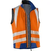 Kuebler unisex Warnweste REFLECTIQ orange Groesse 2XL