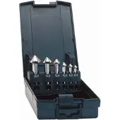 Exact Kegelsenker-Set 5teilig 6.3 mm, 10.4 mm, 16.5 mm, 20.5 mm, 25 mm HSS 50213 Zylinderschaft 1...