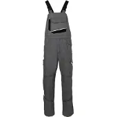 Kübler Latzhose ICONIQ cotton anthrazit/schwarz Form 3140 Grösse 54