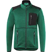 Kuebler KÜBLER WEATHER Strickjacke moosgrün/schwarz L - 1443 6339-6599-L - moosgrün/schwarz
