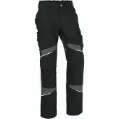 Kübler Activiq Cotton+ Hose Schwarz/Anthrazit 44