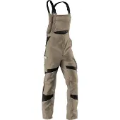 Kübler Activiq Latzhose 3250 sandbraun/schwarz 31