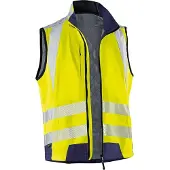 Kübler Reflectiq Weste Psa 2 Warngelb/Dunkelblau XL