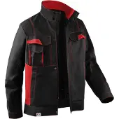 Kübler Image Dress New Design Jacke Schwarz/Mittelrot 54