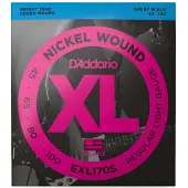 Daddario EXL170S Nickel umsponnener Bass leicht 45-100 kurze Mensur