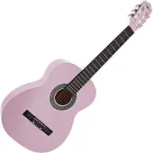 Gear4Music Konzertgitarre von Rosa