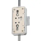 Junie Drehstangenschl.Nr. 7051 15 mm aufl. weiß, 3 Zuh.