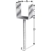 Magni Format 4053569231381 – pfostentrñger tZn 81 Import CE
