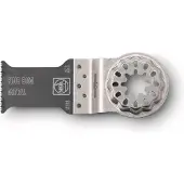 Fein Sl E-cut Fine 50x30 Mm Ve1 Oscillating Multitool Blade Silber