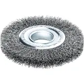 Lessmann Rundbürste Stahldraht 150x23/25mm,gewellt 0,3mm