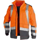 Kübler unisex Warnjacke PSA SAFETY X7 warnorange, anthrazit Grösse 90