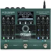 Electro Harmonix Oceans Abyss Dual Stereo Reverb Pedal