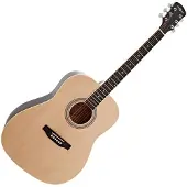 Gear4Music Dreadnought-Akustikgitarre von Natur
