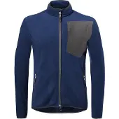 Kübler Fleecejacke dunkelblau/anthrazit Form 1254 Grösse L