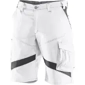 Kübler Activiq Shorts Weiss/Anthrazit 64